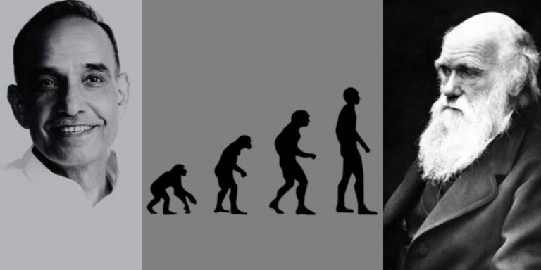 Dawrin's theory of evolution, picture from internet