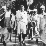 Gandhi During Salt March